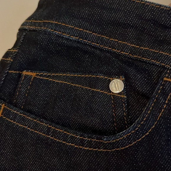 Womens Authentic Iceberg Jeans - embroidered design waist 27 inch NWT - Picture 4 of 11